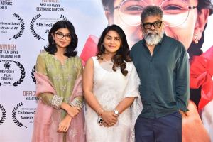 Sukriti Veni Bandreddi, Thabitha, Sukumar @ Gandhi Tatha Chettu Teaser Launch Stills