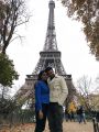 Ganesh Venkatraman Nisha Krishnan @ Paris Photos