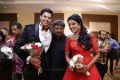 Dharani @ Ganesh Venkatraman Nisha Krishnan Wedding Reception Stills