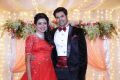 Ganesh Venkatraman Nisha Krishnan Wedding Reception Stills