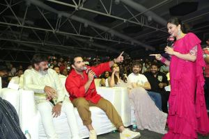 Balakrishna, Vishwak Sen, Srimukhi @ Gangs Of Godavari Pre Release Event Stills