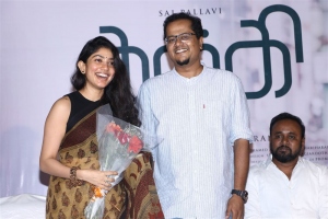 Sai Pallavi, Gautham Ramachandran @ Gargi Movie Thanks Meet Stills