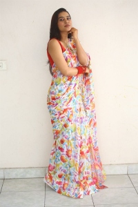 Telugu Actress Garima Singh Saree Pictures
