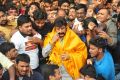 Nandamuri Balakrishna watches Gautamiputra Satakarni at Bramarambha theatre