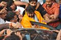 Nandamuri Balakrishna watches Gautamiputra Satakarni at Bramarambha theatre