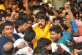 Nandamuri Balakrishna watches Gautamiputra Satakarni at Bramarambha theatre