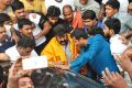 Nandamuri Balakrishna watches Gautamiputra Satakarni at Bramarambha theatre