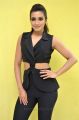 Actress Catherine Tresa in Black Dress Photos @ Gautham Nanda Interview