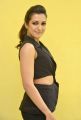 Actress Catherine Tresa in Black Dress Photos @ Gautham Nanda Interview