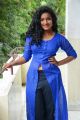 Telugu Actress Gayathri in Blue Dress Photos