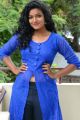 Telugu Actress Gayatri in Blue Dress Photos