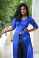 Actress Gayathri Photos in Blue Dress