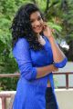 Actress Gayathri Photos in Blue Dress