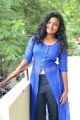 Telugu Actress Gayathri in Blue Dress Photos