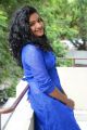 Telugu Actress Gayatri in Blue Dress Photos