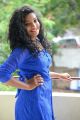 Actress Gayathri Photos in Blue Dress