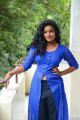 Actress Gayathri Photos in Blue Dress