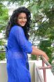 Telugu Actress Gayathri in Blue Dress Photos