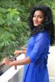 Actress Gayathri Photos in Blue Dress