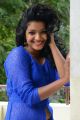 Actress Gayathri Photos in Blue Dress