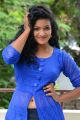 Telugu Actress Gayathri in Blue Dress Photos