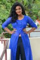 Telugu Actress Gayathri in Blue Dress Photos