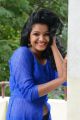 Telugu Actress Gayatri in Blue Dress Photos