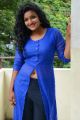 Telugu Actress Gayathri in Blue Dress Photos