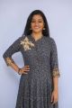 Actress Gayathri Shankar Images in Grey Long Dress