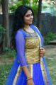 Actress Gayathri Rema Photos in Blue Churidar