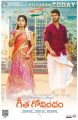 Rashmika Vijay Devarakonda Geetha Govindam Movie Release Today Posters
