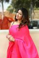 Actress Geethanjali Pink Saree Hot Images