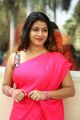 Actress Geethanjali Thasya Hot Images in Pink Saree