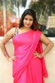 Actress Geethanjali Images in Pink Saree @ Seelavathi Movie Teaser Launch