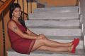 Telugu Actress Geethanjali Thasya Hot Pics in Red Dress