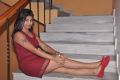 Telugu Actress Geetanjali Thasya Hot Pics in Red Dress
