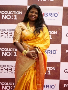 Producer Sudha Sukumar @ Gembrio Pictures Production No 1 Movie Launch Stills