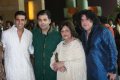 Karan Johar and his mother Hiroo Johar @ Genelia Ritesh Wedding Photos