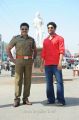 Sarath Kumar, Havish at Genius Telugu Movie Shooting Spot Stills