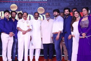 K.T.Kunjumon, Vairamuthu, MM Keeravani, Gokul Krishna @ Gentleman 2 Movie Launch Stills