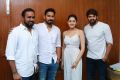 Sakthivelan, Santhosh Jayakumar, Sayyeshaa, Arya @ Ghajinikanth Movie Press Meet Stills