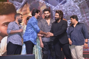 Naveen Chandra, Varun Tej, Allu Arjun @ Ghani Pre Release Event Stills