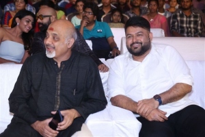 Ramajogayya Sastry, S Thaman @ Ghani Release Punch Event Stills