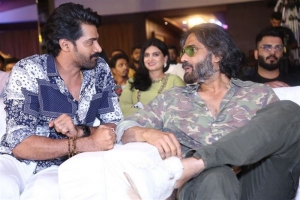 Naveen Chandra, Suniel Shetty @ Ghani Release Punch Event Stills