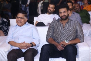 Allu Aravind, Varun Tej @ Ghani Release Punch Event Stills