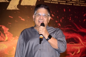 Allu Aravind @ Ghani Movie Trailer Launch Stills