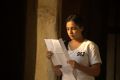 Actress Nithya Menen in Ghatana Telugu Movie Stills