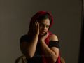 Actress Nithya Menon in Ghatana Telugu Movie Stills