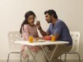 Nithya Menon, Krish J. Sathaar in Ghatana Telugu Movie Stills