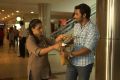 Nithya Menon, Krish J. Sathaar in Ghatana Telugu Movie Stills